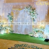 CHO THUÊ BACKDROP ĐÁM CƯỚI HOA LỤA TẠI QUẬN 6