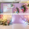 GIÁ THUÊ BACKDROP CƯỚI HOA LỤA TẠI QUẬN 10