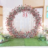 MẪU BACKDROP ĐÁM CƯỚI HOA TƯƠI TẠI ADORA CENTER QUẬN TÂN BÌNH