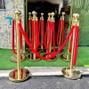TRỤ BARRIE DÂY NHUNG MÀU ĐỎ GIÁ RẺ TẠI TPHCM