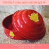 BÁN MÂM QUẢ SƠN TĨNH ĐIỆN MÀU ĐỎ