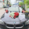 HOA GIẢ TRANG TRÍ XE CƯỚI GIÁ RẺ TẠI TPHCM - HX31