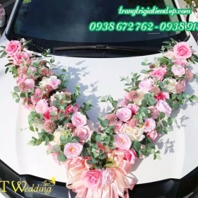 BÁN HOA GIẢ TRANG TRÍ XE Ô TÔ - HX08