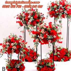 NƠI BÁN TRỤ ĐÔN CẮM HOA ĐÁM CƯỚI GIÁ RẺ TẠI TPHCM