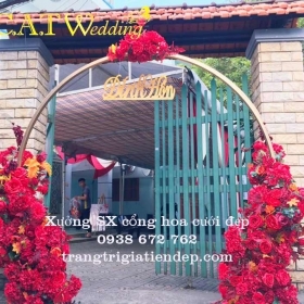 CỔNG HOA CƯỚI ĐẸP - CHC05