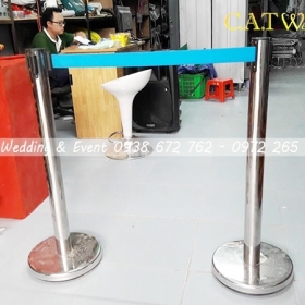 CHO THUÊ TRỤ INOX DÂY KÉO MÀU XANH DƯƠNG TẠI TPHCM