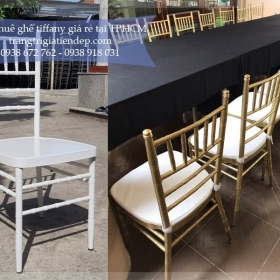 BẢNG GIÁ CHO THUÊ GHẾ TIFFANY TẠI QUẬN 12