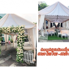 BÁO GIÁ CHO THUÊ RẠP CƯỚI 2 BÀN TẠI QUẬN 12