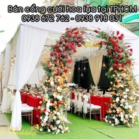 CỔNG HOA CƯỚI MỚI NHẤT NĂM 2021