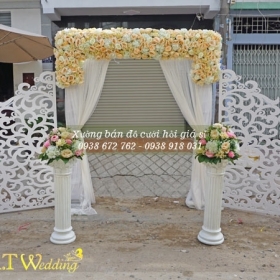 BÁN CỔNG HOA CƯỚI CNC GIÁ RẺ NHẤT TẠI TPHCM- CHC27