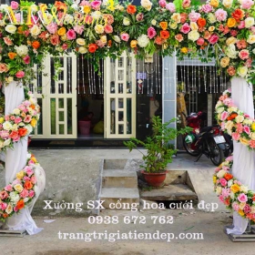 CHUYÊN BÁN KHUNG CỔNG CƯỚI, BÁN CỔNG HOA CƯỚI GIÁ RẺ