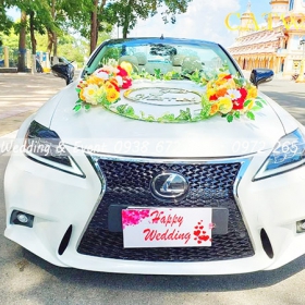 NƠI BÁN HOA LỤA TRANG TRÍ XE HOA CƯỚI GIÁ RẺ - HX26