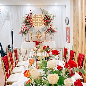 MẪU TRANG TRÍ GIA TIÊN HOA TƯƠI TẠI QUẬN PHÚ NHUẬN