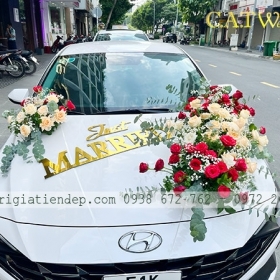 TRANG TRÍ XE HOA CƯỚI GIÁ RẺ TẠI QUẬN GÒ VẤP
