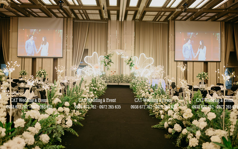 dịch vụ trang trí đám cưới tại nhà hàng quận 10