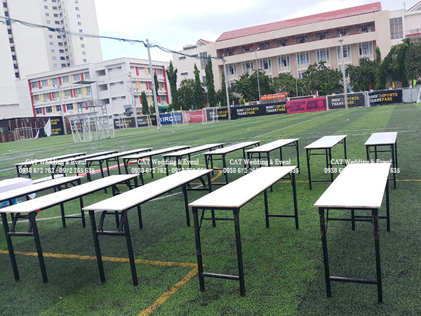 Cho thuê bàn dài sự kiện tại TPHCM