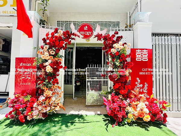 cho thuê cổng hoa cưới giá rẻ tại quận gò vấp