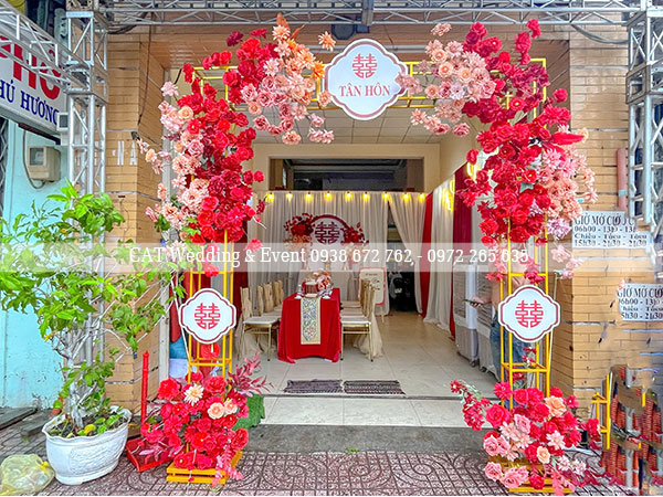 cho thuê cổng hoa cưới tại quận bình tân