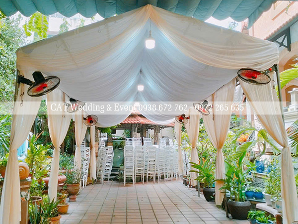 cho thuê rạp cưới giá rẻ tại quận 3