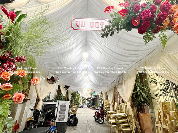 cho thuê rạp cưới đẹp tại quận 6