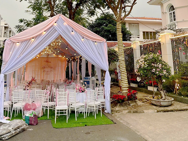 rạp cưới đẹp tại quận 5