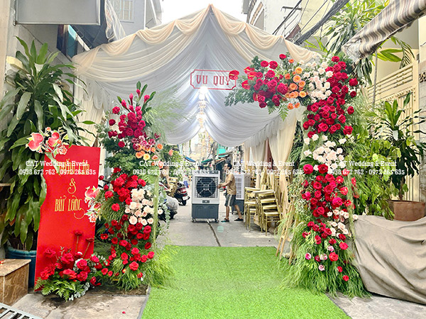 thuê rạp cưới giá rẻ tại quận 8