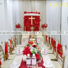 TRANG TRÍ GIA TIÊN ĐẠO THIÊN CHÚA CHO NGÀY CƯỚI