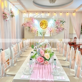 DỊCH VỤ TRANG TRÍ GIA TIÊN ĐÁM CƯỚI ĐẸP TẠI HÓC MÔN