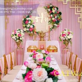 TRANG TRÍ GIA TIÊN HOA SEN TẠI QUẬN 1