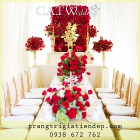 BẢNG GIÁ TRANG TRÍ LỄ GIA TIÊN CAO CẤP MÀU ĐỎ