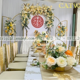 MẪU TRANG TRÍ GIA TIÊN HOA LỤA GIÁ RẺ TẠI TPHCM